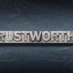 Word Trustworthy on blocks