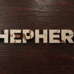 Word 'Shepherd' made of wooden blocks