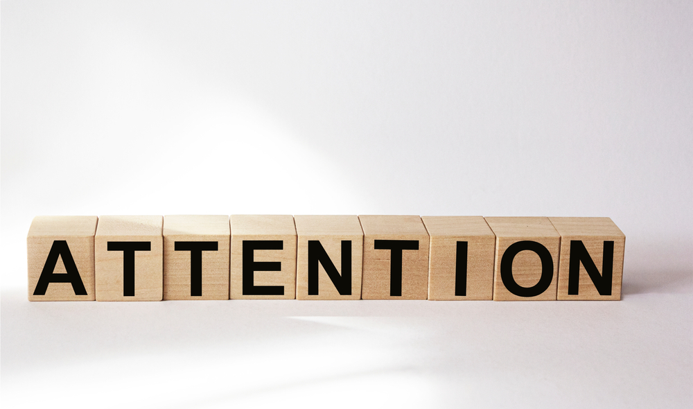Word 'Attention'
